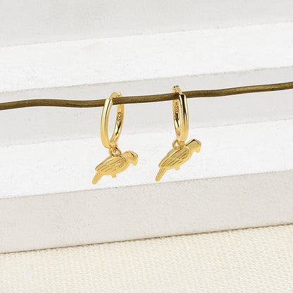 Owl Lark Earrings Natural Wind Earrings Earrings