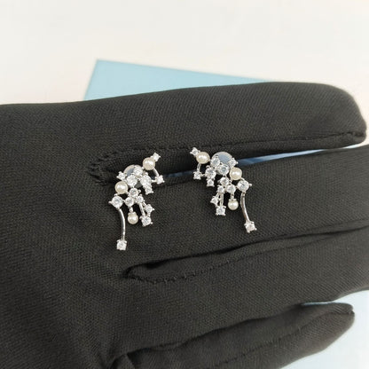 Nebula Earrings Pearl Earrings