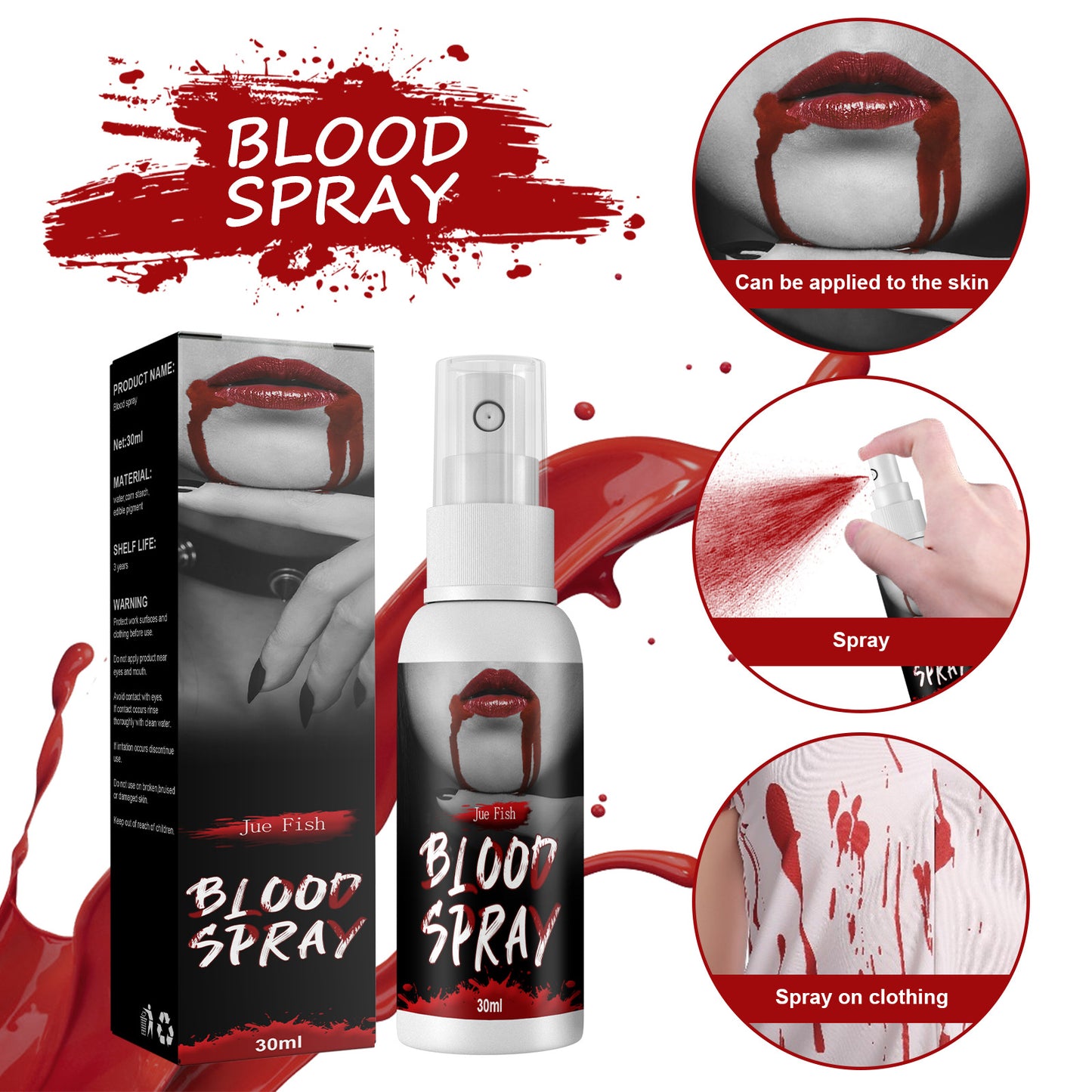 Plasma Spray Decoration Film And Television Makeup Props
