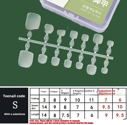 Toenail Wear Armillard Nail Sticker Spray Glue Armour Uv