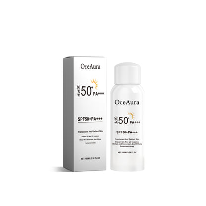 OceAura Sunscreen Spray, Moisturizing And Refreshing Protective Spray For Outdoor Uv Protection