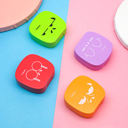 Cartoon Contact LensPortable Lens Case