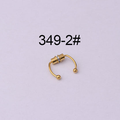 Stainless Steel Magnetic Nose Ring Without Perforated Nose