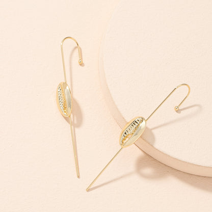 Personalized Design Pierced Earrings Ear Bone Clip