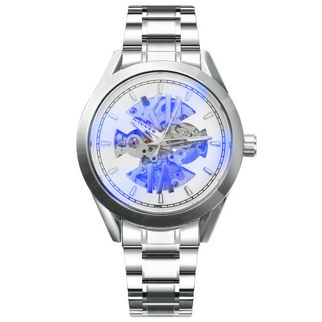 Men's Hollowed-out Waterproof Automatic Mechanical Watch