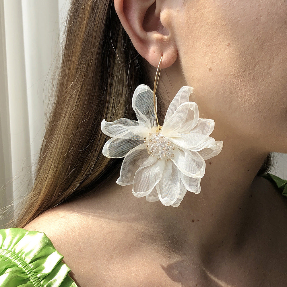Earrings Sen Style Earrings Female Korean Temperament  Earrings