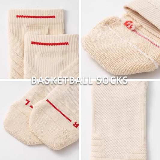 Mens Mid Length Sweat Resistant Non-Slip Training Socks
