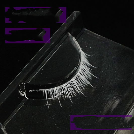 Transparent Stem White False Eyelashes Can Be Dyed By Themselves