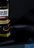 Cross-border In Stock Black Rice Hair Spray Gentle Nourishing Scalp Soft Hair Care Nutrient Solution