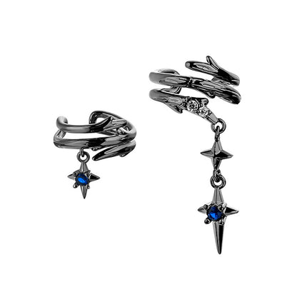 Dark Thorns Ear Clip Non-piercing Earrings