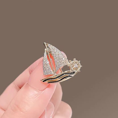 Smooth Sailing Pin Anti-exposure Brooch Accessory