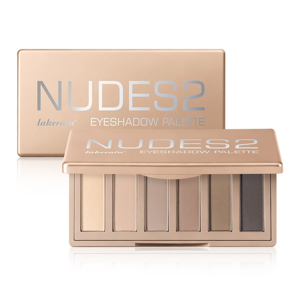 Six-Color Mini Matte Taupe Eyeshadow Palette