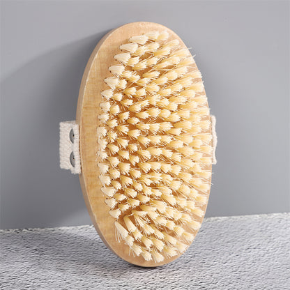 Bamboo Bristle Foam Nail Hand Brush