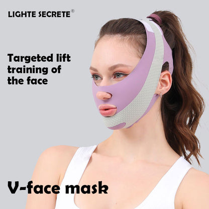 V-face Non-lifting Non-firming Facial Lifting Mask For The Entire Faceefficaciously Lifts And Sculpts The Jawline And Facial Contours