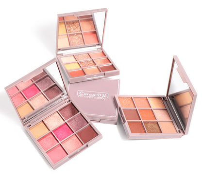 9-color Keyboard Fingertip Eyeshadow Palette