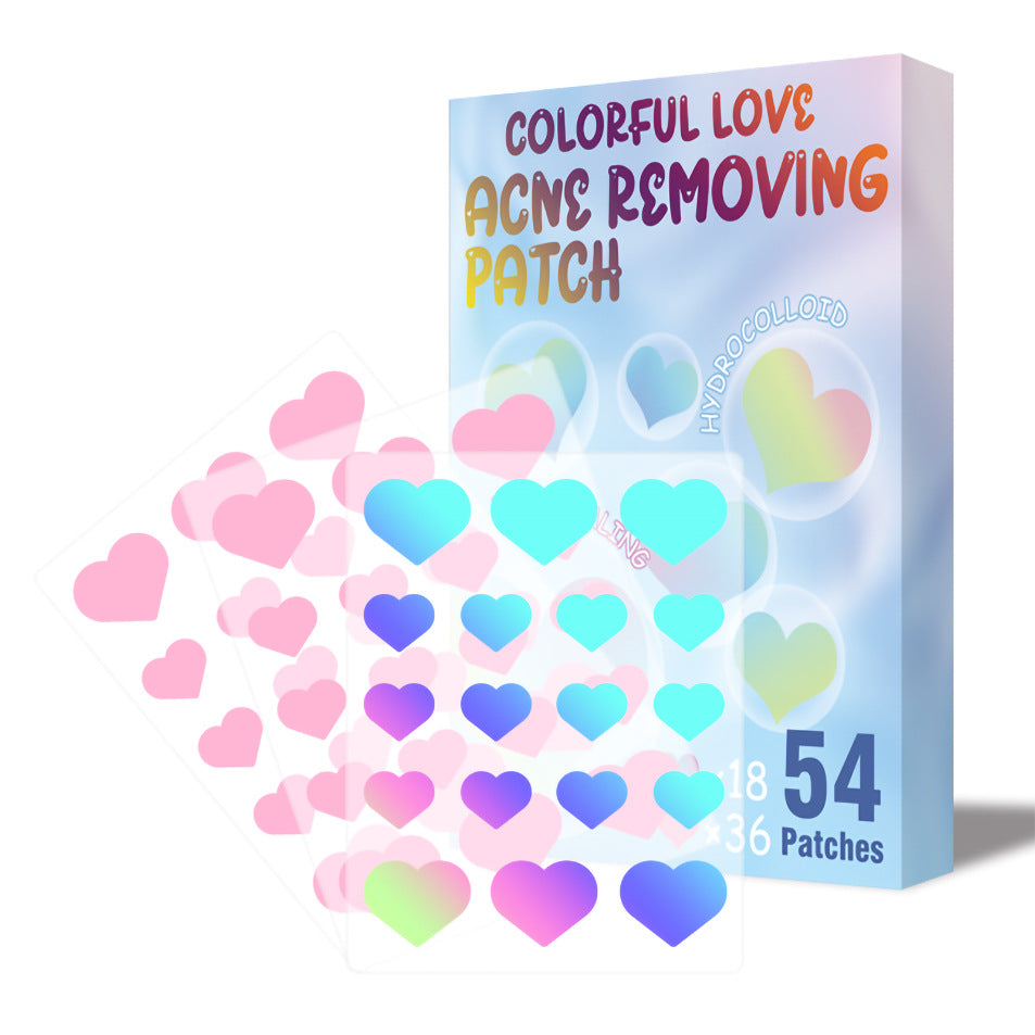 Hydrocolloid Love Artificial Skin Cover Acne Patch