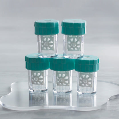Manual Rotating Contact Lens Cleaner Storage Box