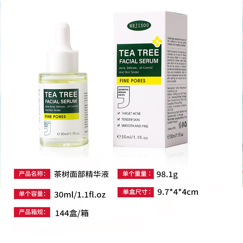 Tea Tree FacialSerum Nourishing Moisturizing Facial Liquid 30ml