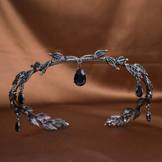 Womens Rhinestone Crown Hair Accessory
