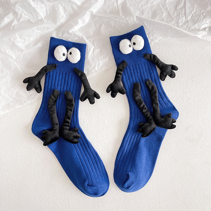 Cute Plush Doll In Tube Socks JK Is Thin Pure Cotton Pile Pile Short Boots Couple
