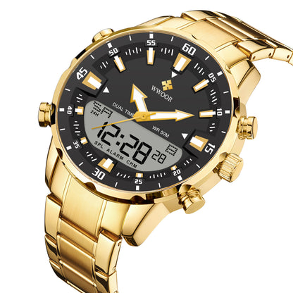 Steel Band Cool And Stylish Luminous Mens Watch