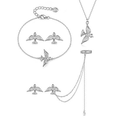 925 Sterling Silver Light-luxury, High-end Jewelry For Women