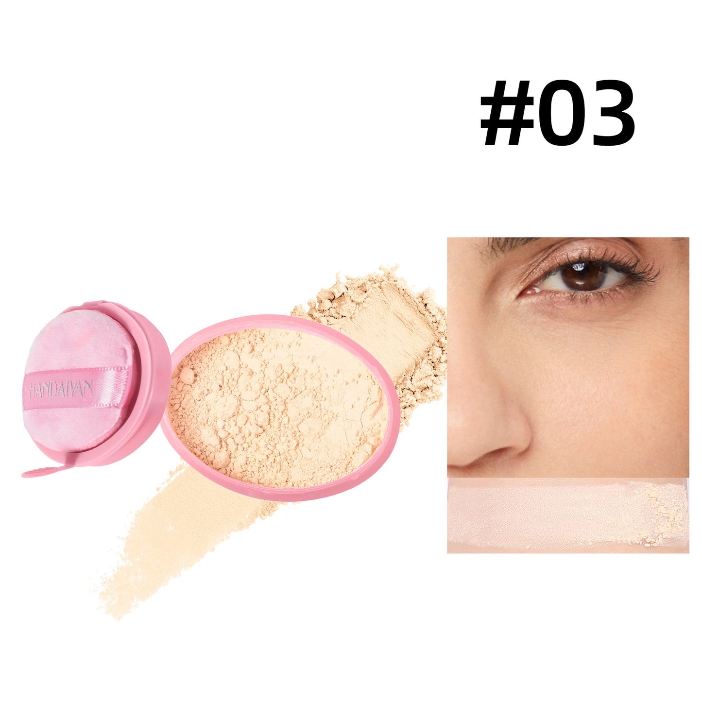 Non-transferring Concealing Waterproof Setting Powder
