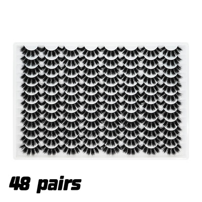 3D False Eyelashes Are Multi-layered, Realistic, Soft And Comfortable