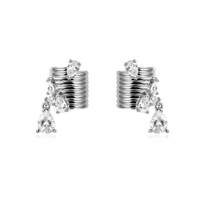 Ear Clip Personality Temperament Stud Earrings