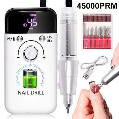 45000 Turn Nail Polishing Machine Professional Nail Polish Remover