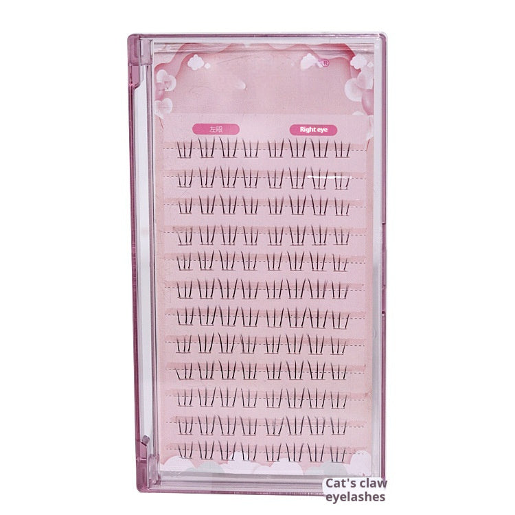 Kitten's Paw Lower Eyelashes Large Capacity Segmented Sheer Root Natural Pure Lazy Comic Eyelash