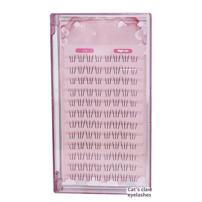 Kitten's Paw Lower Eyelashes Large Capacity Segmented Sheer Root Natural Pure Lazy Comic Eyelash