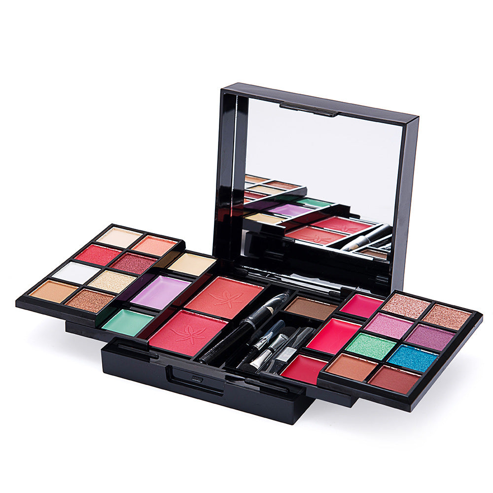 Eyeshadow Blush And Eyebrow Powder Makeup Palette Cosmetics Case