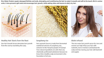 Rice Water Sheng Jiang Wang Hair Nutrient Solution Anti-shedding