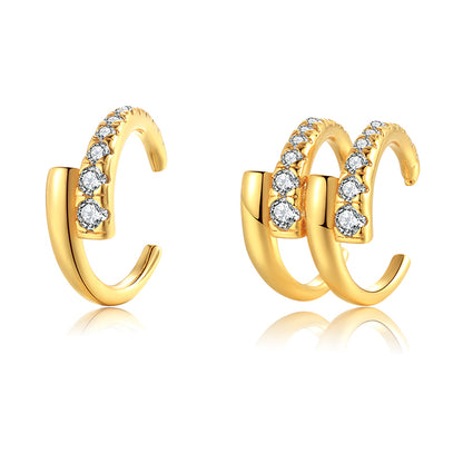 Painless Ear Clip Feminine Cool Fake Earrings