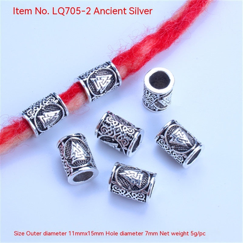 DreadlocksHair Ring Wig Braid Vintage Alloy Ring