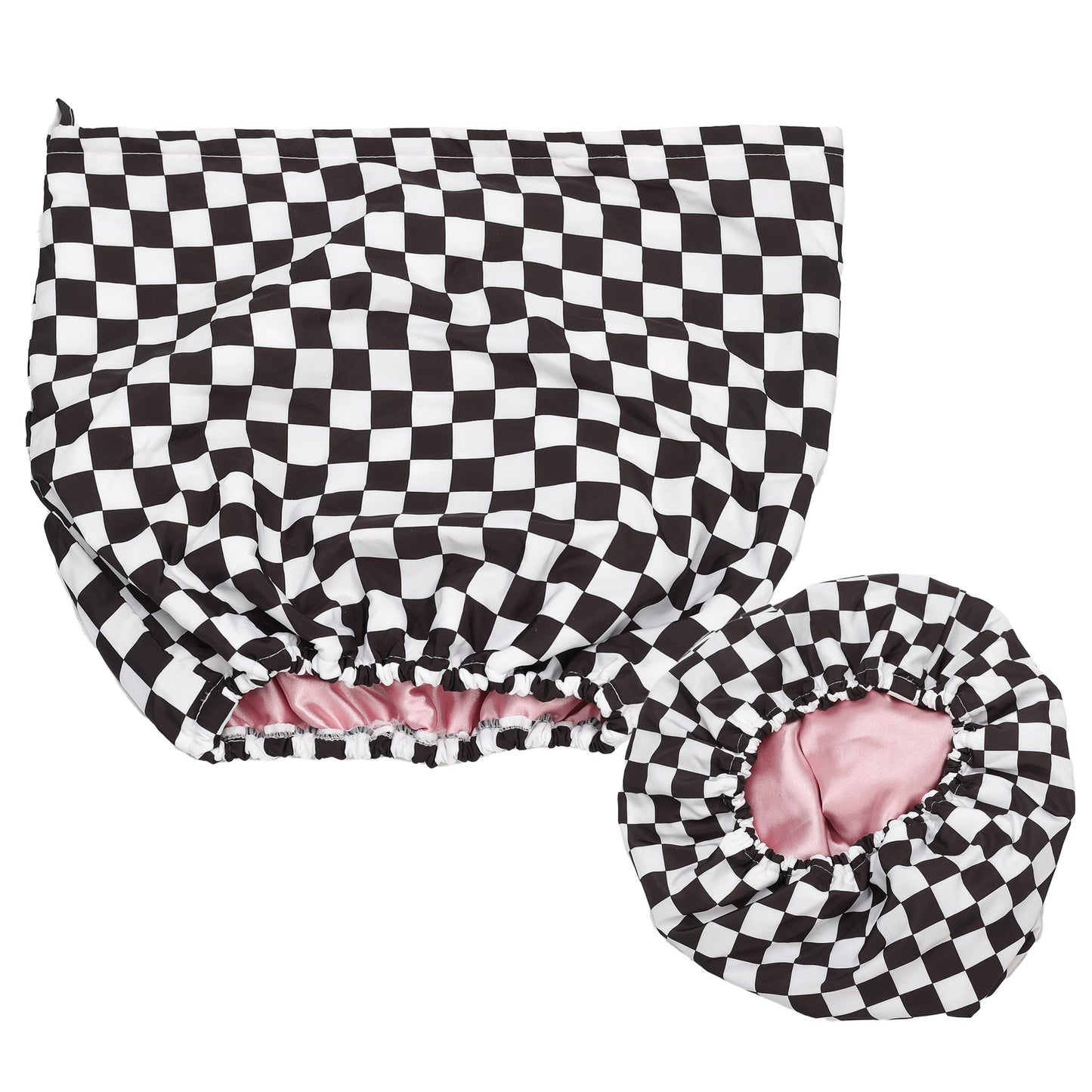 Women's Fashion Nursing Double-layer Shower Cap