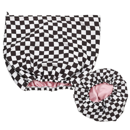 Women's Fashion Nursing Double-layer Shower Cap