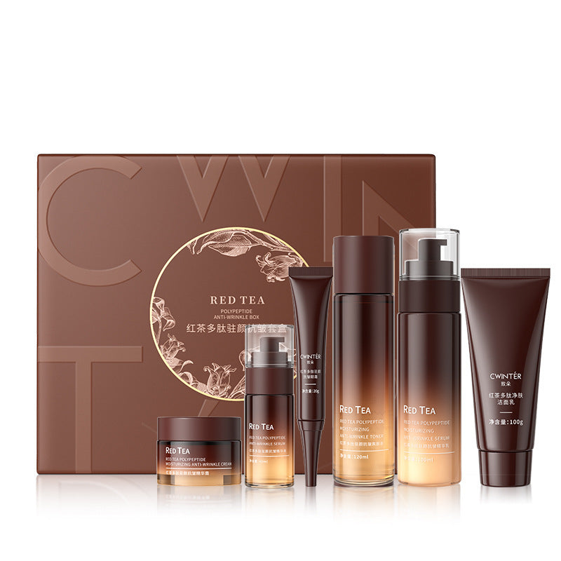 Set Of Bird's Nest Protein Peptide Moisturizing Water And Lotion Set Moisturizing