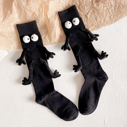 Cute Plush Doll In Tube Socks JK Is Thin Pure Cotton Pile Pile Short Boots Couple