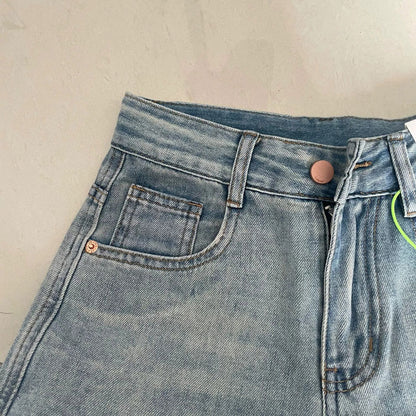 Fashion Personality All-matching Jeans Women