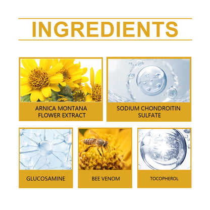 Wiyun Bee Venom Body Care Cream, Gently Moisturize And Apply Topical Repair Cream For Wrist And Knee Body Massage