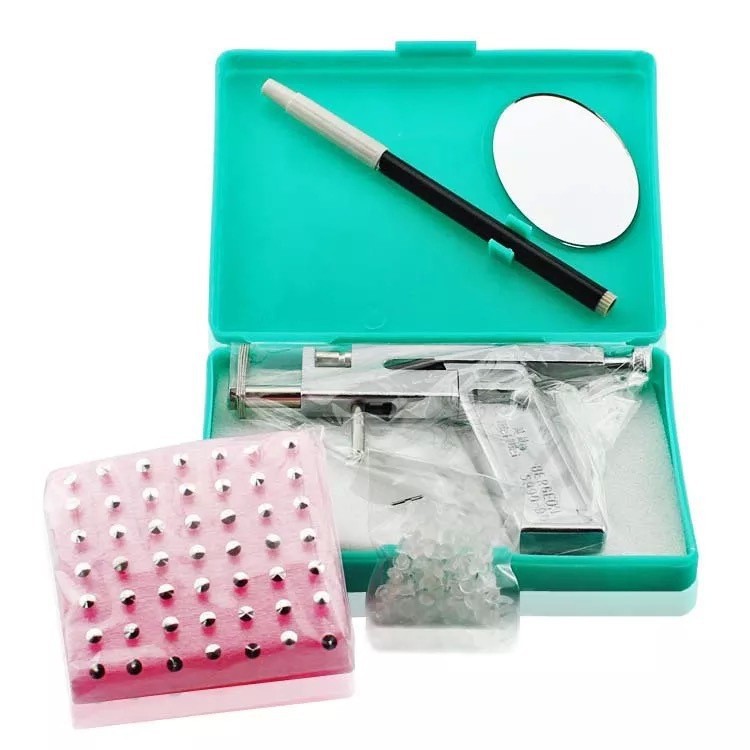 Get One's Ears Pierced Tool Set Beauty Tools With Ear Studs
