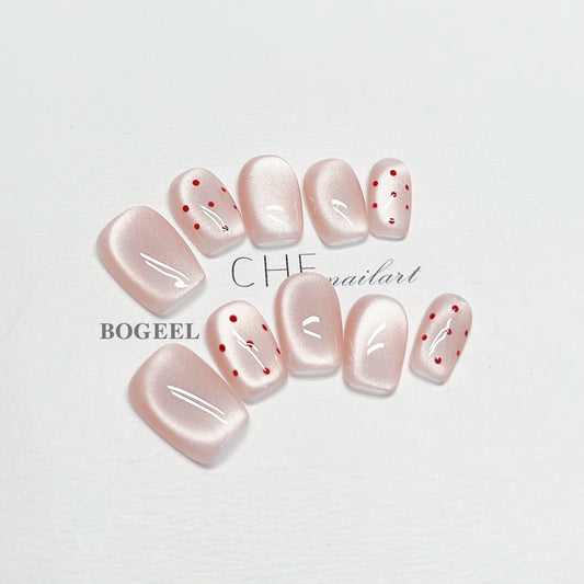 Phototherapy White Gentle Fake Nails