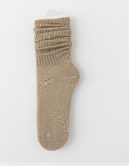 Pile Style Maillard Socks For Women