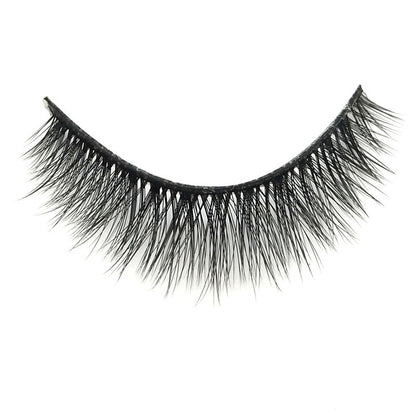 False Eyelashes Natural Tail Extension 3D Simulation Three Pairs