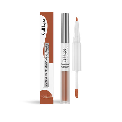 Double-headed Lip Liner Lip Lacquer Pen Two-in-one
