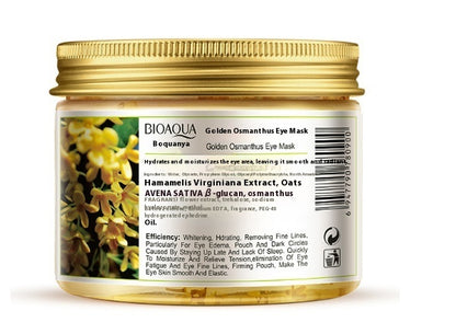80 Pcs Bottle Gold Osmanthus Eye Mask Women Collagen Gel Whey Protein Face Care Sleep Patches Health Mascaras De Dormir