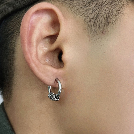 Earrings Male Large Earrings Bold
