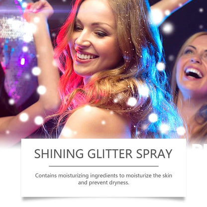 Highlight Brightening Glitter Spray Natural Three-dimensional Long Lasting